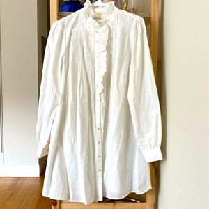 Sezane Ecru Gaia Dress NWT